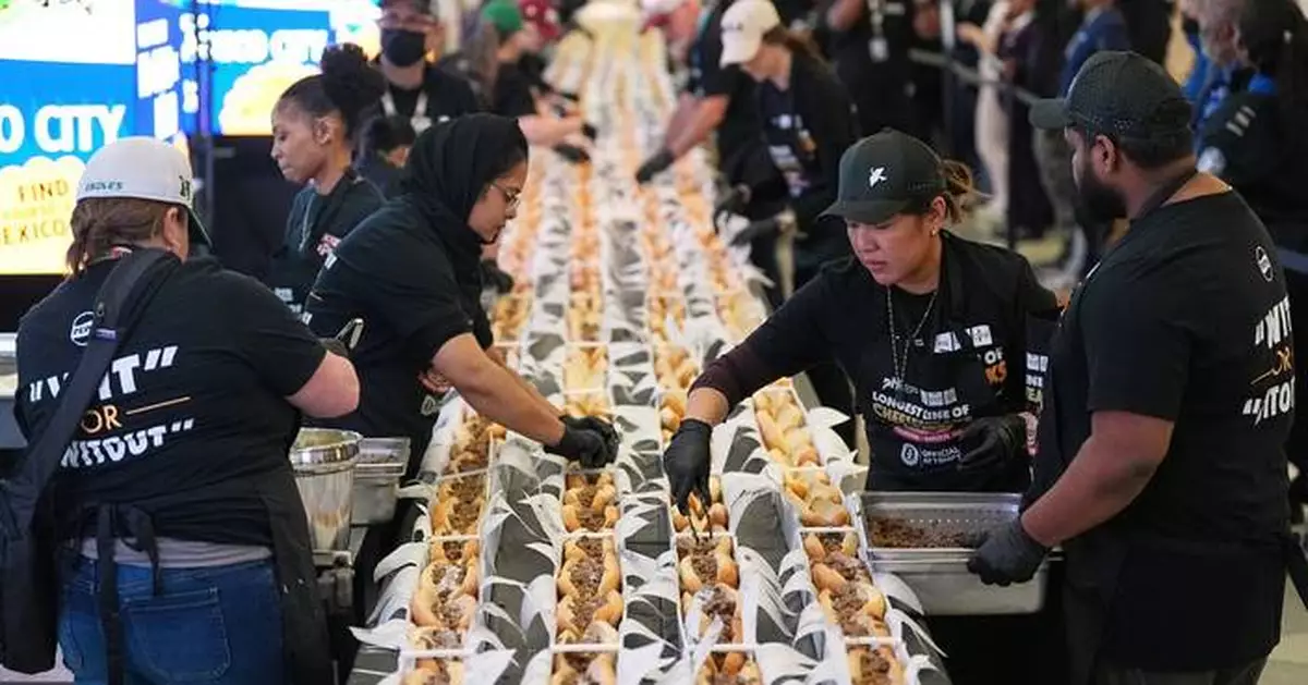 Longest line at Philly airport? Cheesesteaks, not security