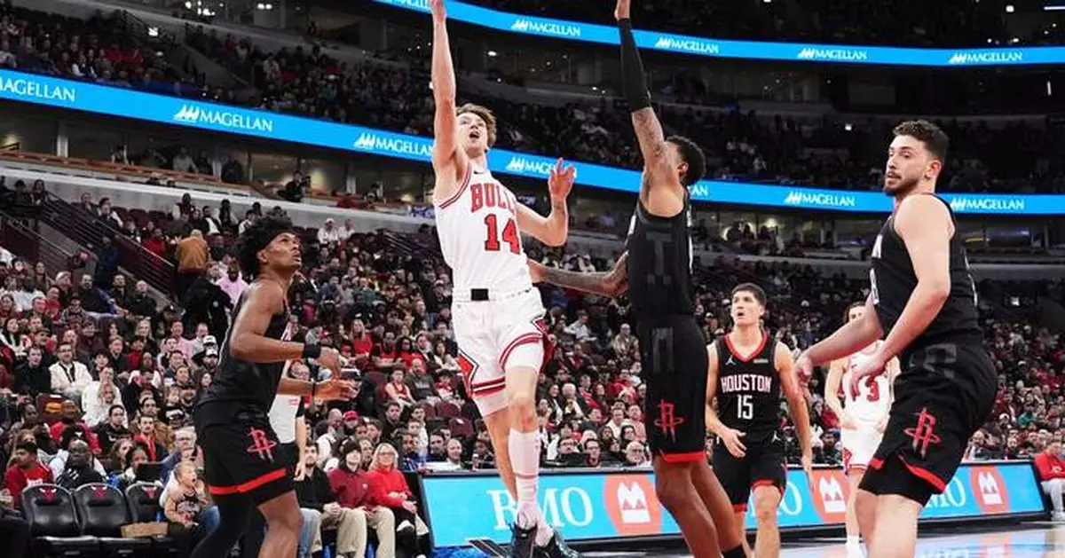 Bulls race to 20-point lead in 1st quarter, hang on to beat the Rockets 132-124