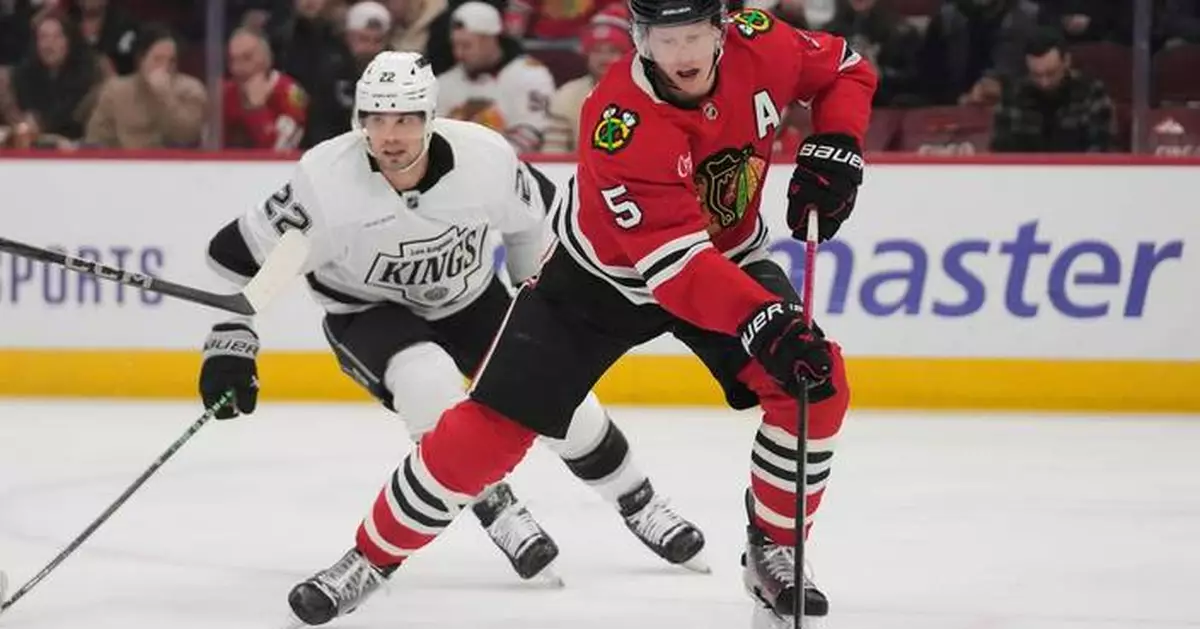 Oilers acquire defenseman Connor Murphy from the Blackhawks ahead of the NHL trade deadline