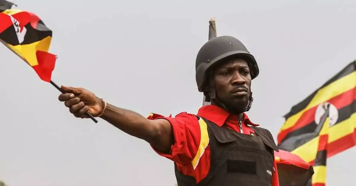 Opposition leader Bobi Wine says he left Uganda after going into hiding after disputed election
