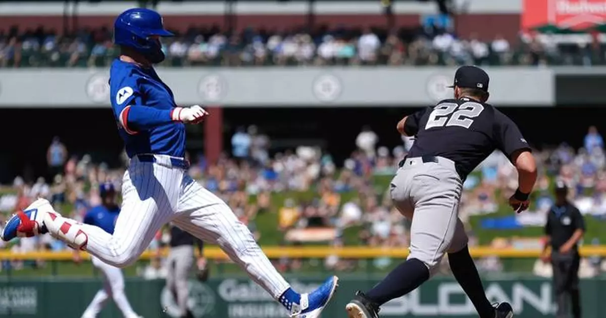 Crow-Armstrong agrees to a $115 million, 6-year contract with the Cubs, AP source says