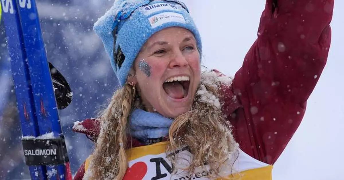 Jessie Diggins takes 12th after crash in final World Cup cross-country ski race of storied career