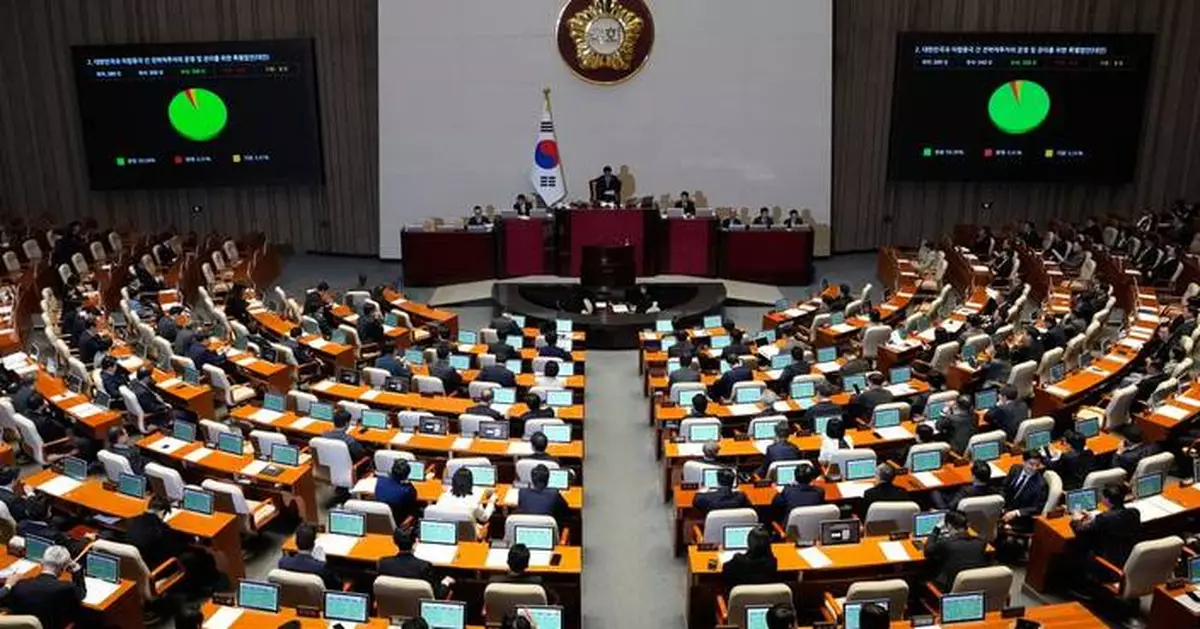 South Korean lawmakers pass law to manage Seoul's pledge of $350 billion in US investments