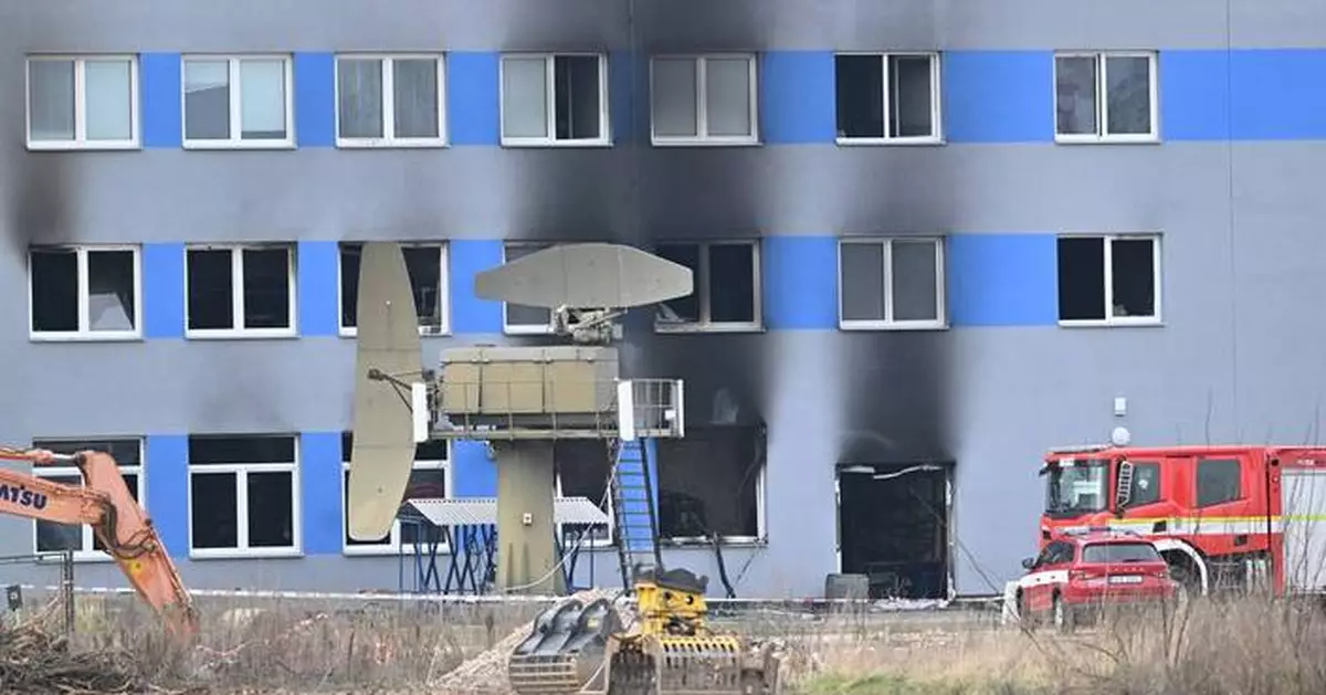 Czech authorities probe suspected arson at a drone technology company