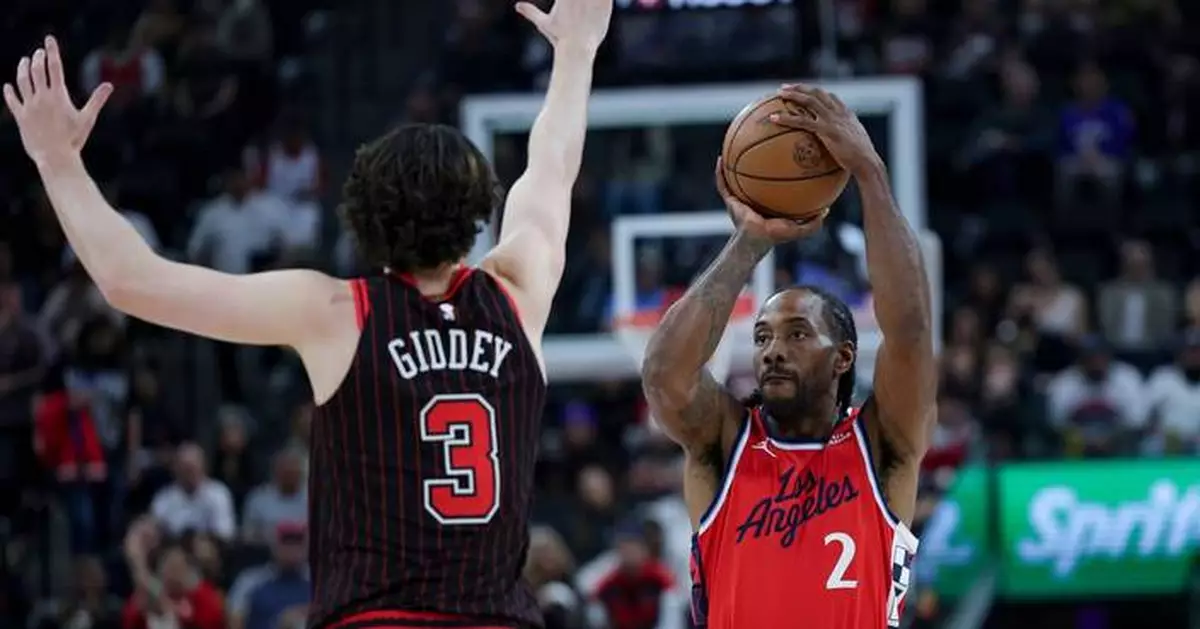 Kawhi Leonard scores 28 points in the Clippers' 119-108 victory over the Bulls