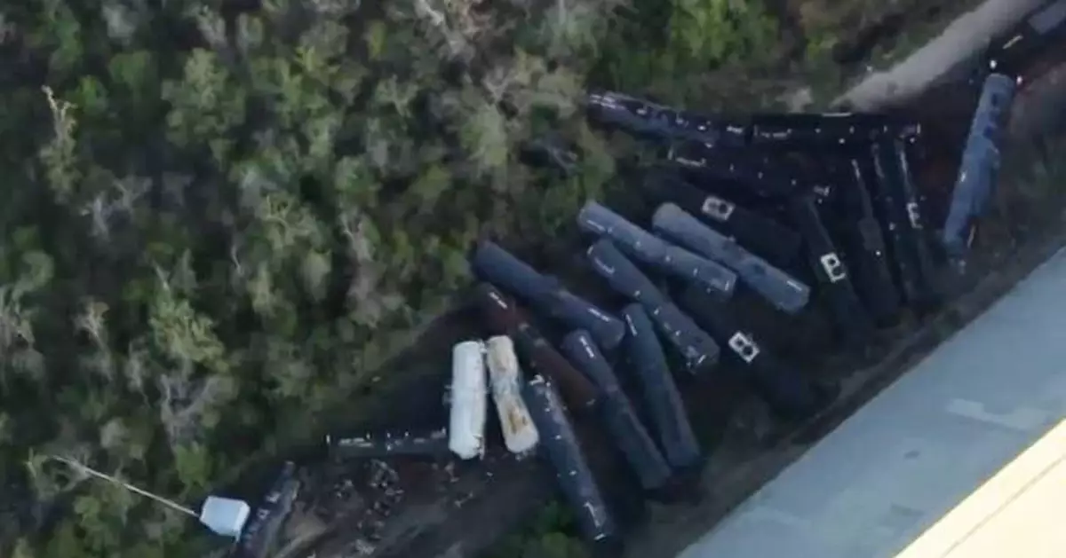 Union Pacific train cars derailment in Texas town causes ethanol leak, no injuries reported