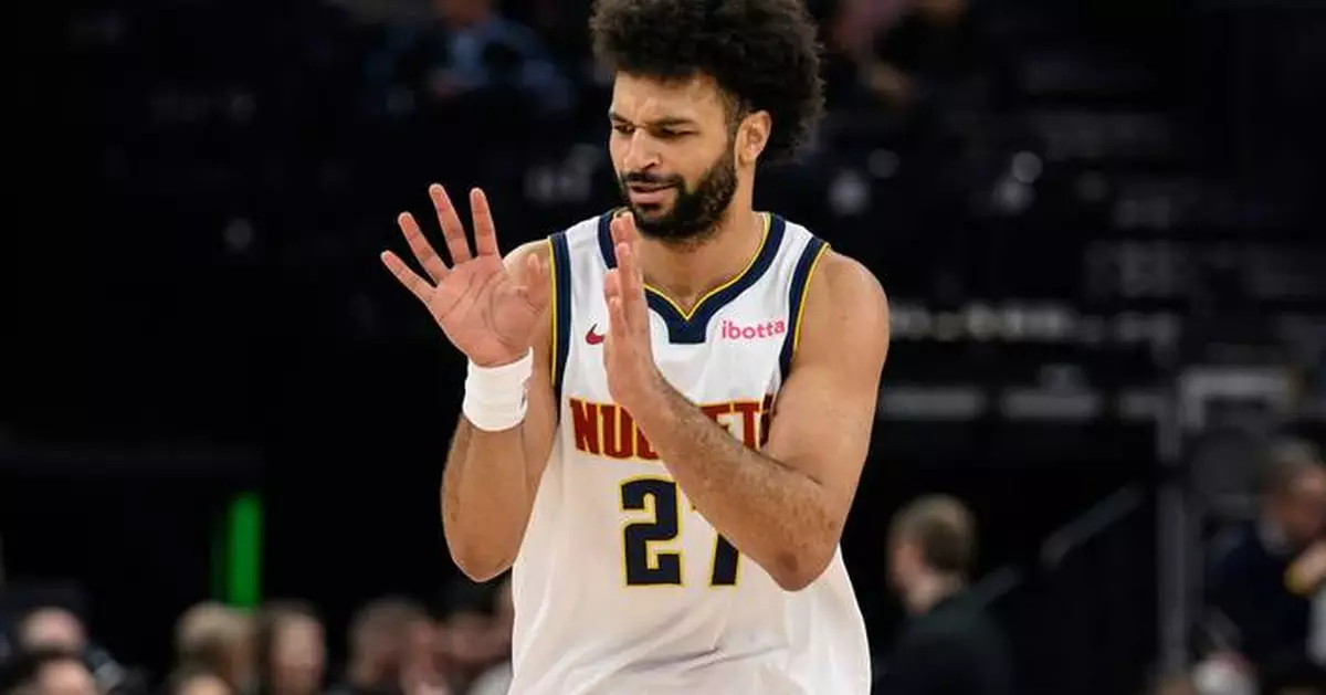 Jamal Murray's 45 points help Nuggets beat the Jazz 128-125