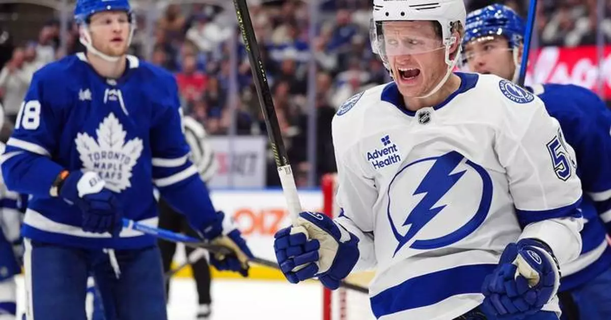 Nikita Kucherov’s 4 assists power Lightning over slumping Maple Leafs 5-2