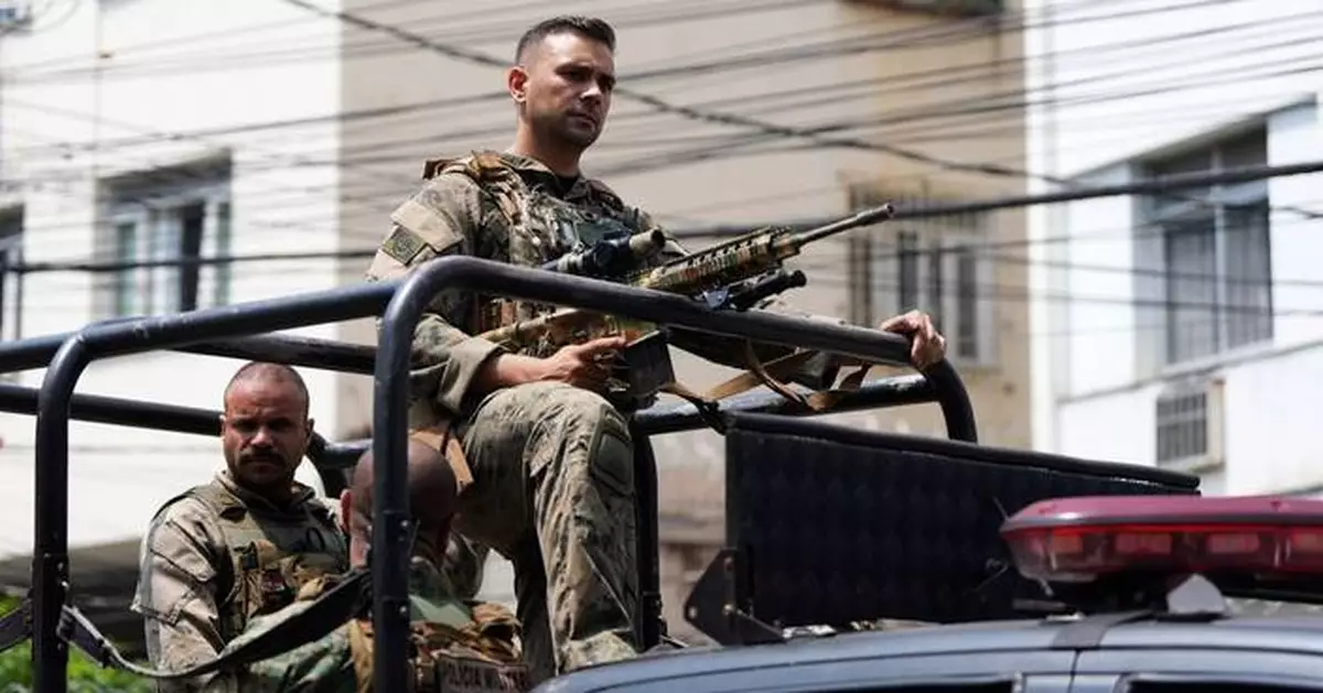 Brazilian police operation in Rio favelas leaves at least 8 dead, including local drug boss