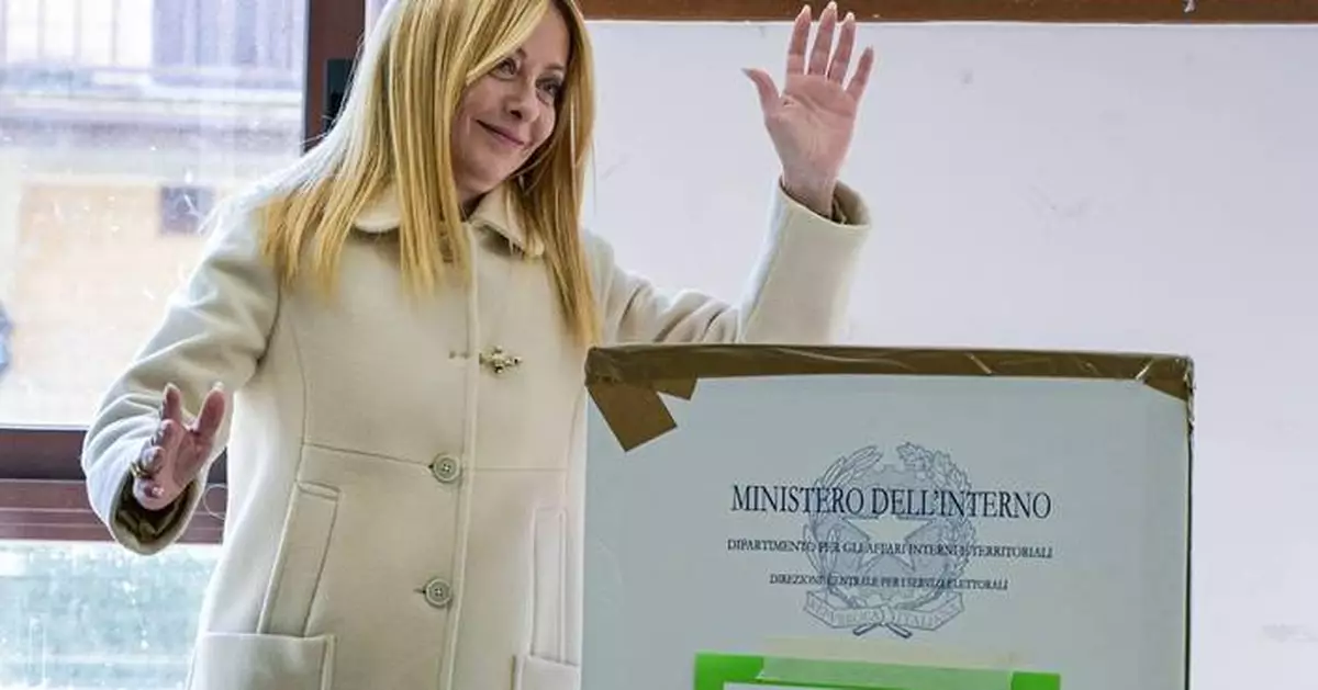 Italian voters reject judicial reform in a setback for Premier Giorgia Meloni