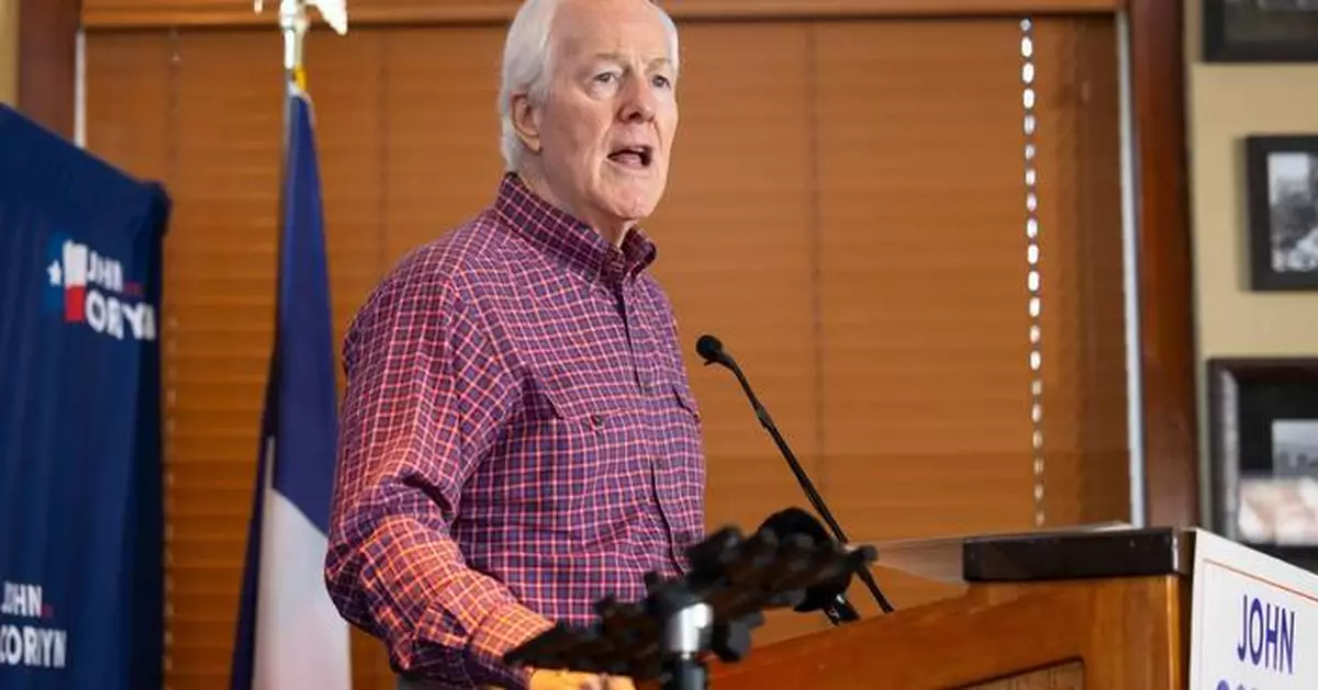 Texas GOP Sen. Cornyn tries to hold his seat while Democrats Crockett, Talarico face off for Senate