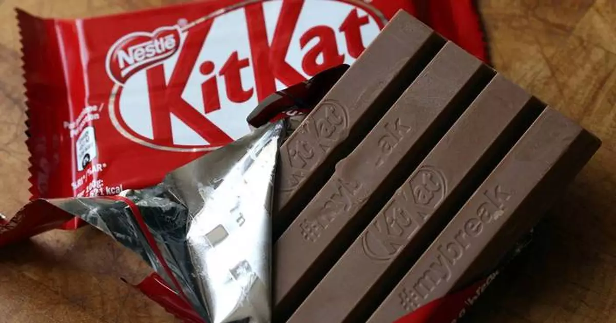 Nestlé says 413,793 KitKat candy bars stolen en route from Italy to Poland