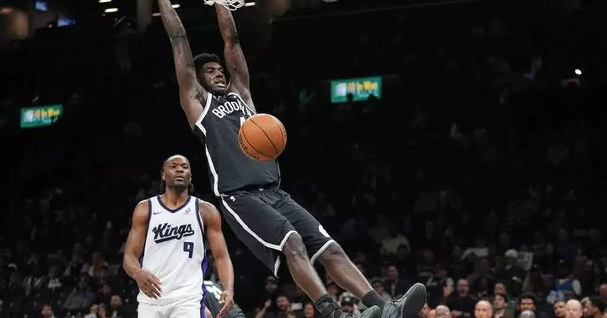 Nets rout Kings 116-99 to end 10-game losing streak