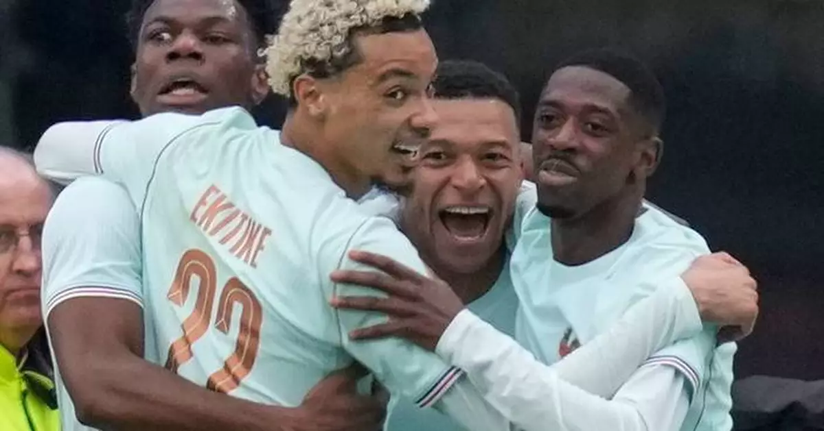 Kylian Mbappé shakes off knee injury and sparks France’s 2-1 World Cup tuneup win over Brazil