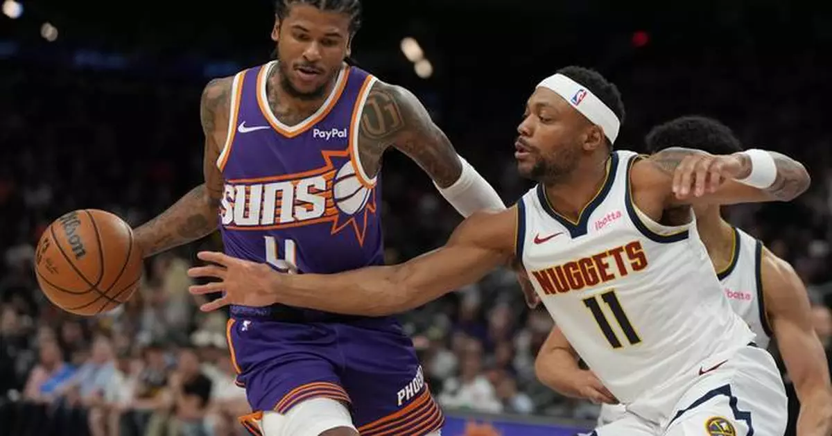 Nikola Jokic has 23 points, knocks down late bucket to send Nuggets over Suns 125-123