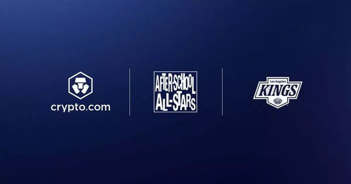 Crypto.com to Donate $1 Million to After-School All-Stars in Collaboration With the LA Kings and the Kings Care Foundation
