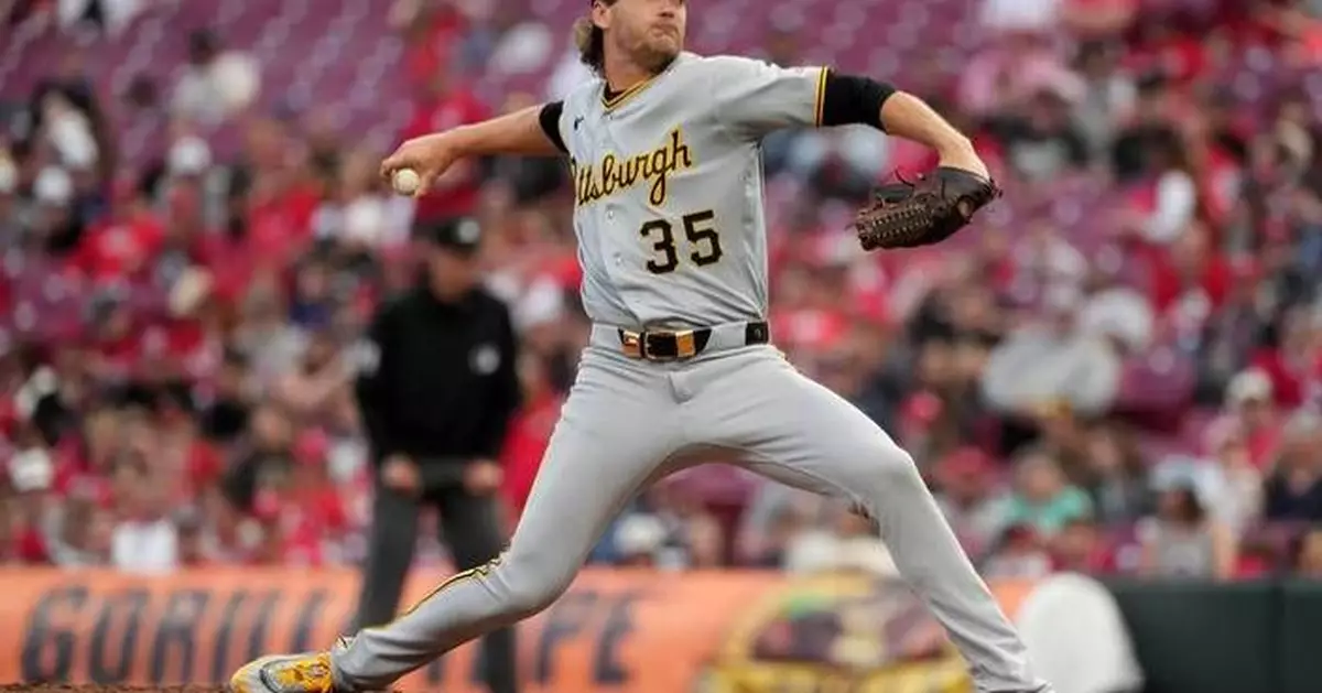 Chase Burns notches 1st major league win in Reds' 2-0 victory over Pirates