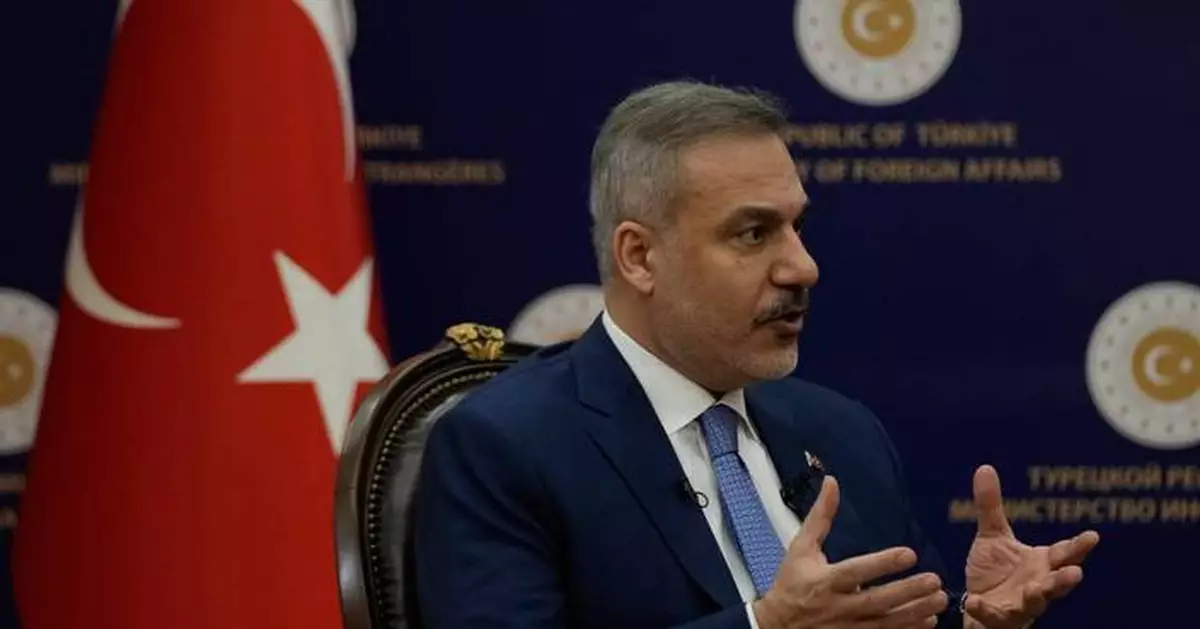 AP Exclusive: Turkey's Foreign Minister Hakan Fidan talks diplomatic efforts as regional war rages