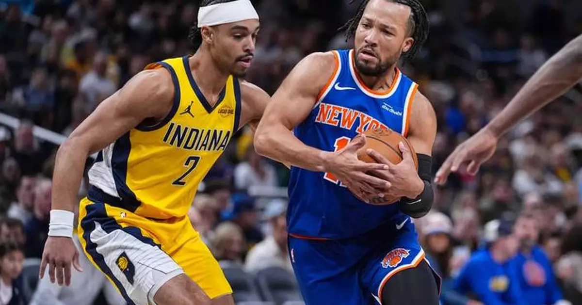 Brunson scores 29, Anunoby adds 25 as Knicks get past the Pacers 101-92 for 2nd straight victory