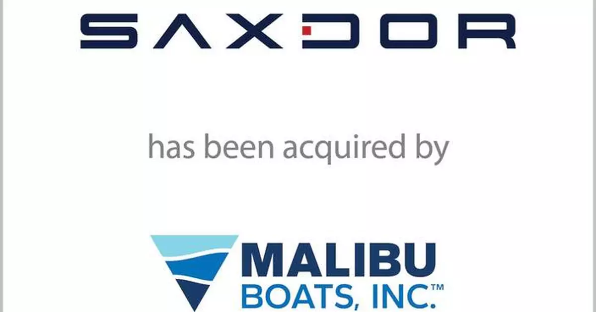 D.A. Davidson MCF International Acts as Financial Advisor to Shareholders of Saxdor Yachts on its Sale to Malibu Boats