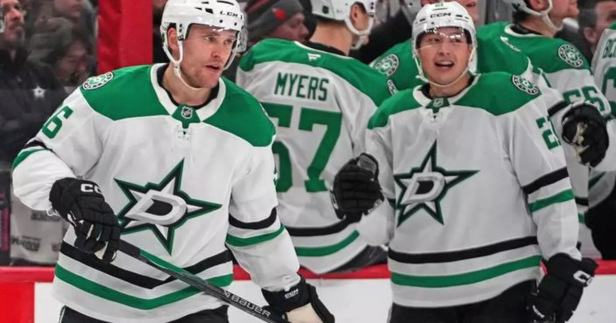 Rantanaen scores in return from injured reserve, Stars top undermanned Penguins 6-3