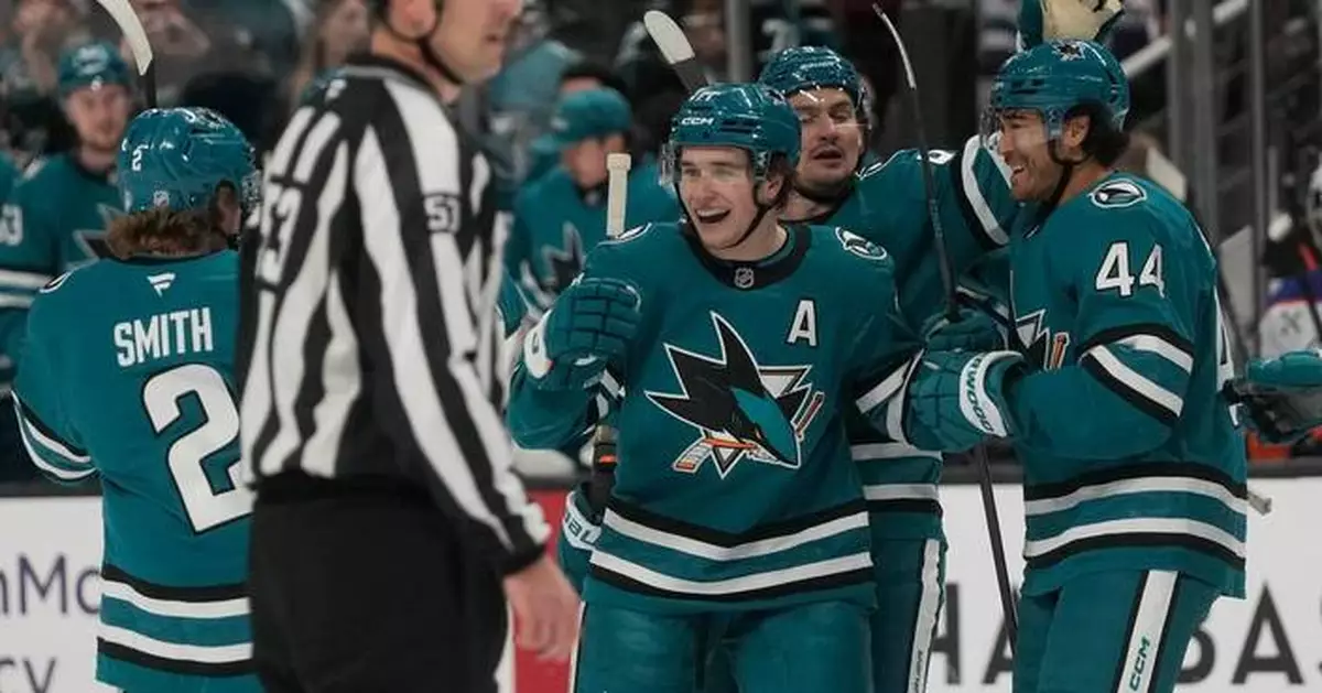 Sharks beat the Oilers 5-4 to snap a 5-game winless streak
