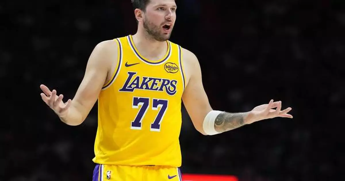 Lakers’ Luka Doncic suspended for 1 game by NBA after his 16th technical foul