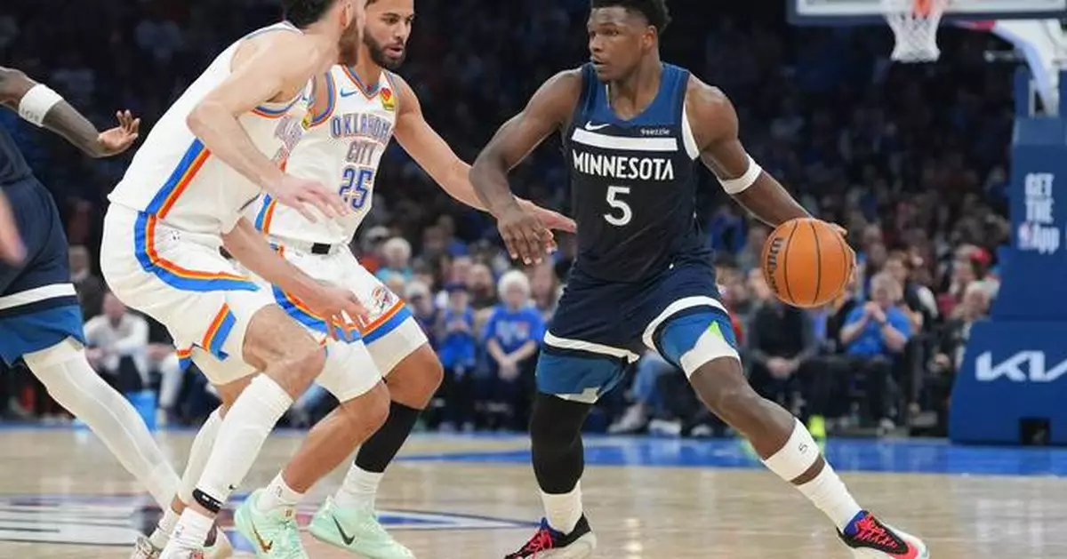 Timberwolves sideline Edwards for the next 1 to 2 weeks with knee inflammation as Randle steps up