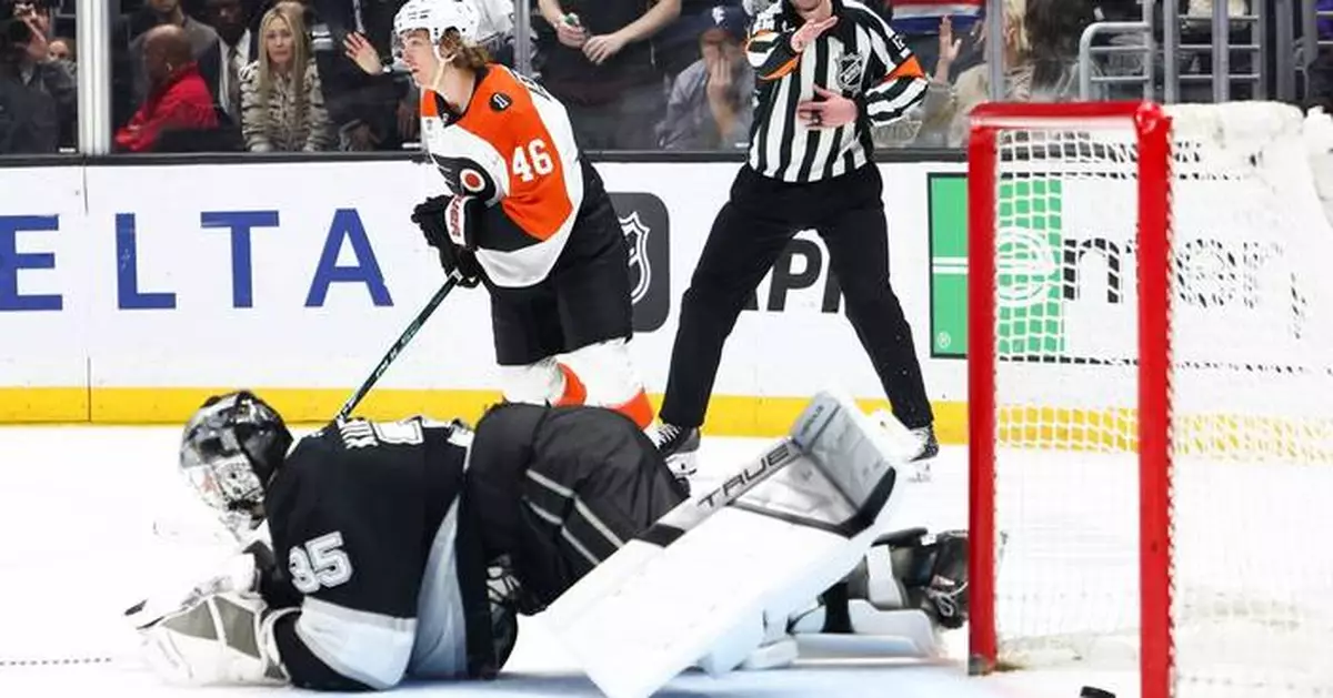 Flyers outlast Kings 4-3 in shootout for their 4th victory in 5 games