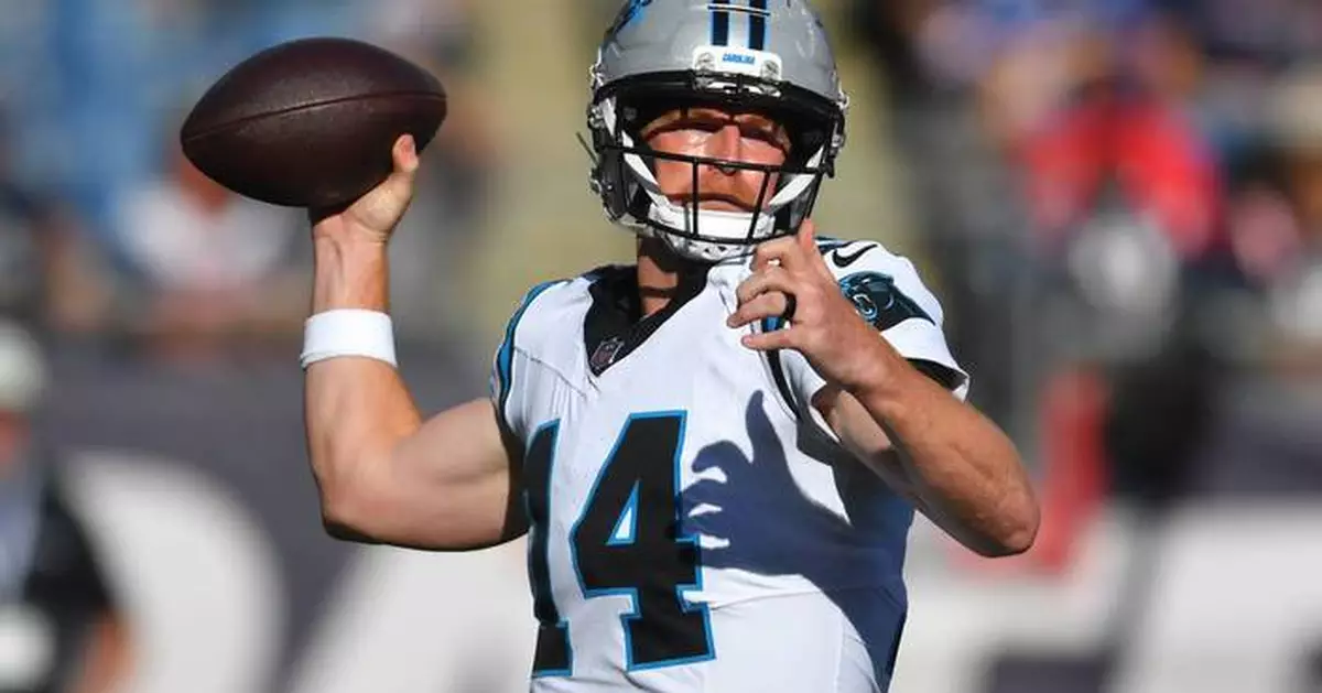 Eagles acquire veteran backup quarterback Andy Dalton from Panthers, AP source says