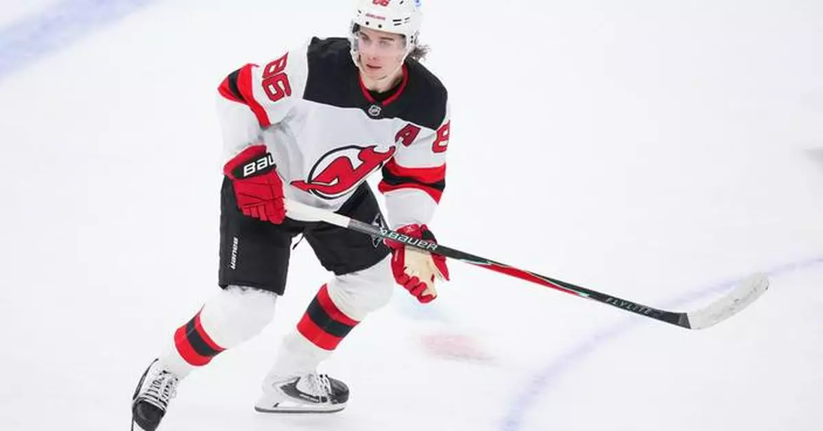 Jack Hughes scores twice as Devils rally past Blackhawks 5-3