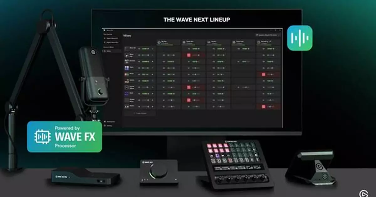 Corsair’s Elgato Unveils Wave Next: A Unified Audio Platform Designed to Power the Next Generation of Creators