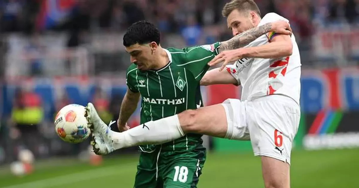 Werder Bremen beats Heidenheim to end 13-game winless run in Bundesliga
