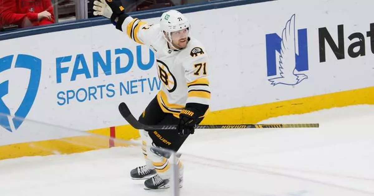 Viktor Arvidsson's goal in shootout completes Bruins' rally for 4-3 victory over Blue Jackets