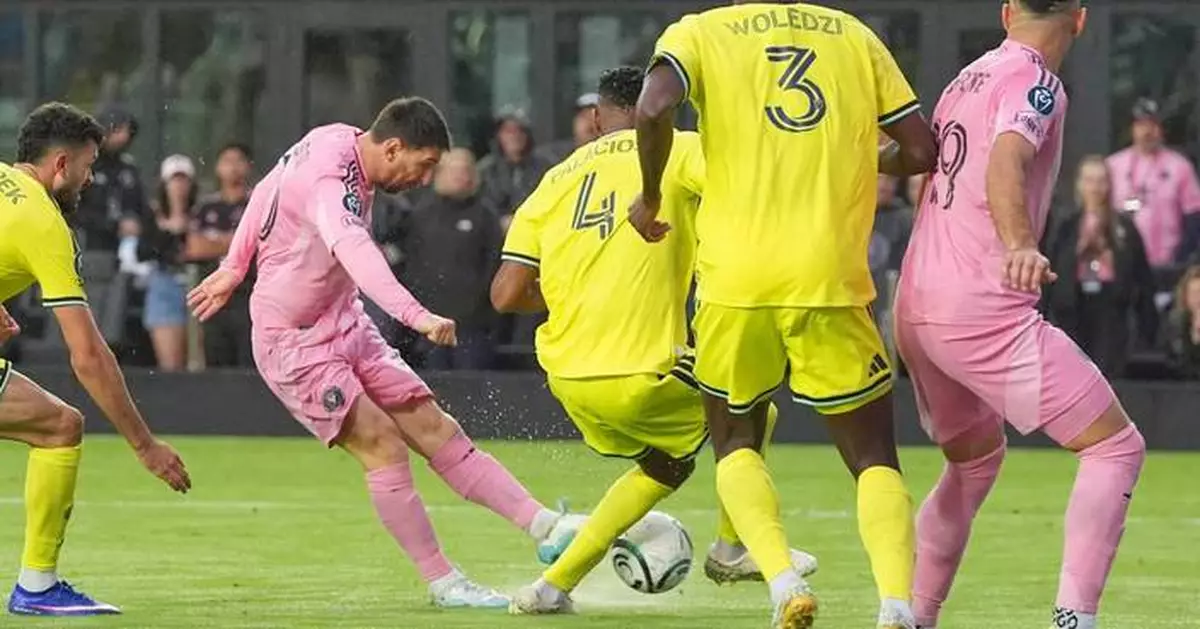 Nashville ties Inter Miami 1-1, ousts Messi's club from CONCACAF Champions Cup