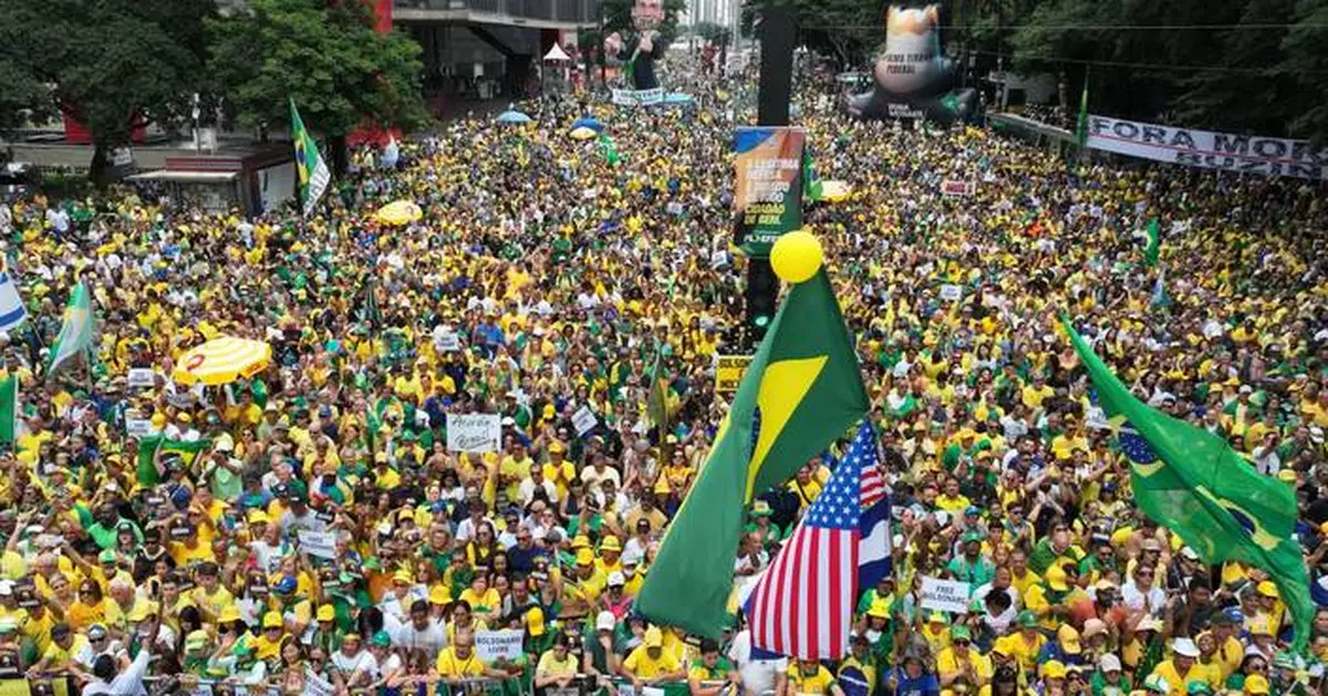 Supporters of Bolsonaro rally across Brazil against Lula