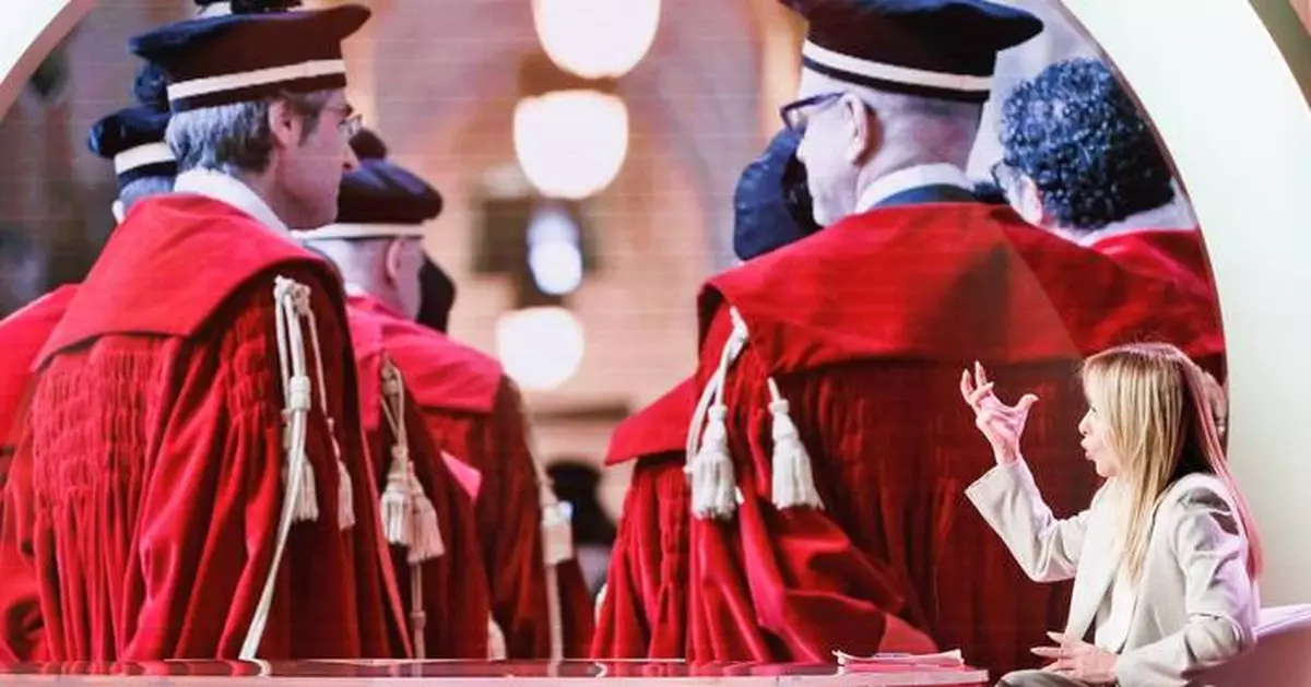 Italy’s justice referendum becomes a high stakes test for conservative Premier Giorgia Meloni