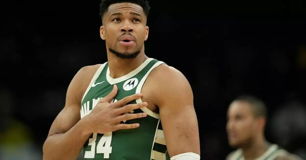 Antetokounmpo scores 27 as Bucks beat Jazz 113-99 to snap four-game skid
