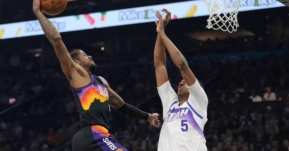 Green scores 31 points and Suns open up big lead early en route to a 134-109 rout of Jazz