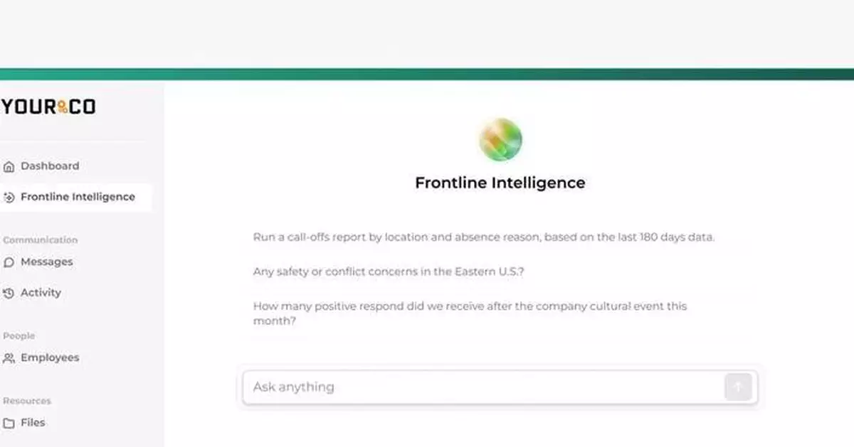 Yourco Launches Frontline Intelligence to Turn Deskless Workforce Data Into Real-Time Business Insights