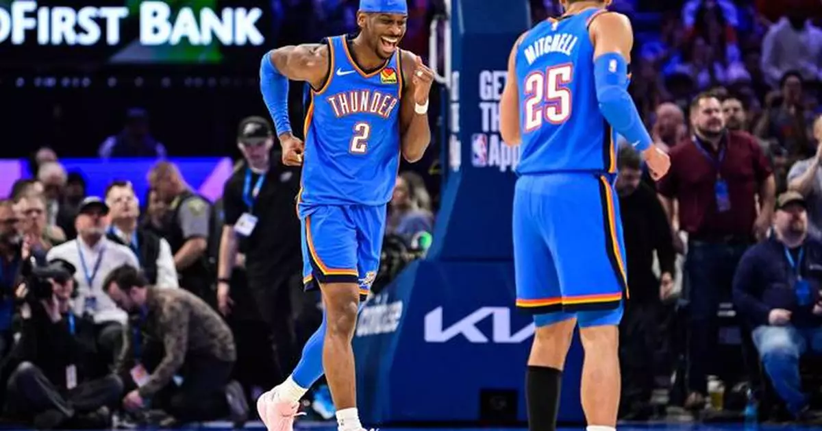 Shai Gilgeous-Alexander ties Wilt Chamberlain's record of 126 straight games with at least 20 points