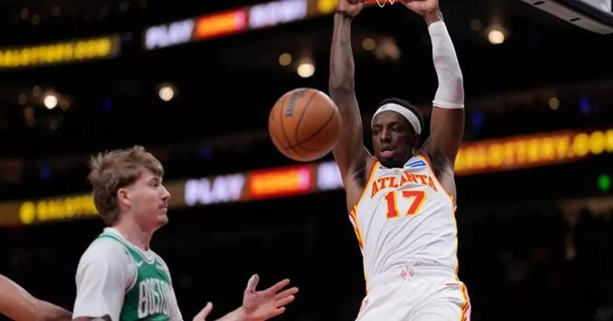 Hawks surge past the Celtics 112-102, riding a big third quarter and a 13th straight home win