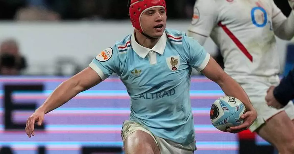 France wins back-to-back Six Nations titles after beating England 48-46 on last-second penalty