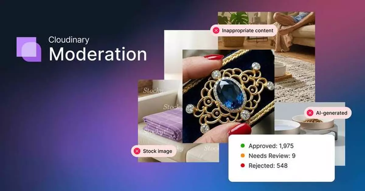 Cloudinary Launches AI-Powered Moderation for Brand Visual Control