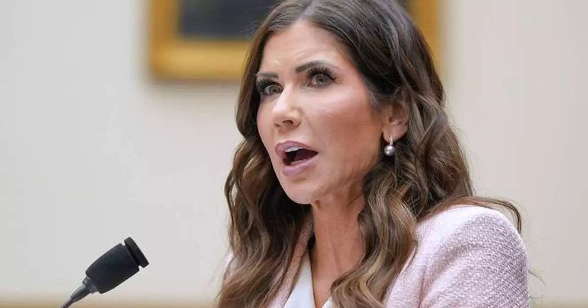 The Latest: Trump fires Homeland Security Secretary Noem amid criticism over immigration enforcement