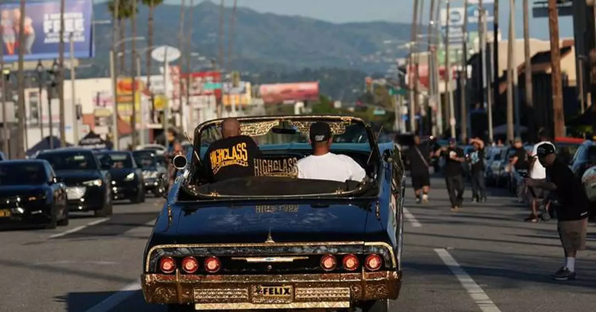 Low and slow meets forever: US postage stamps honor lowrider car culture