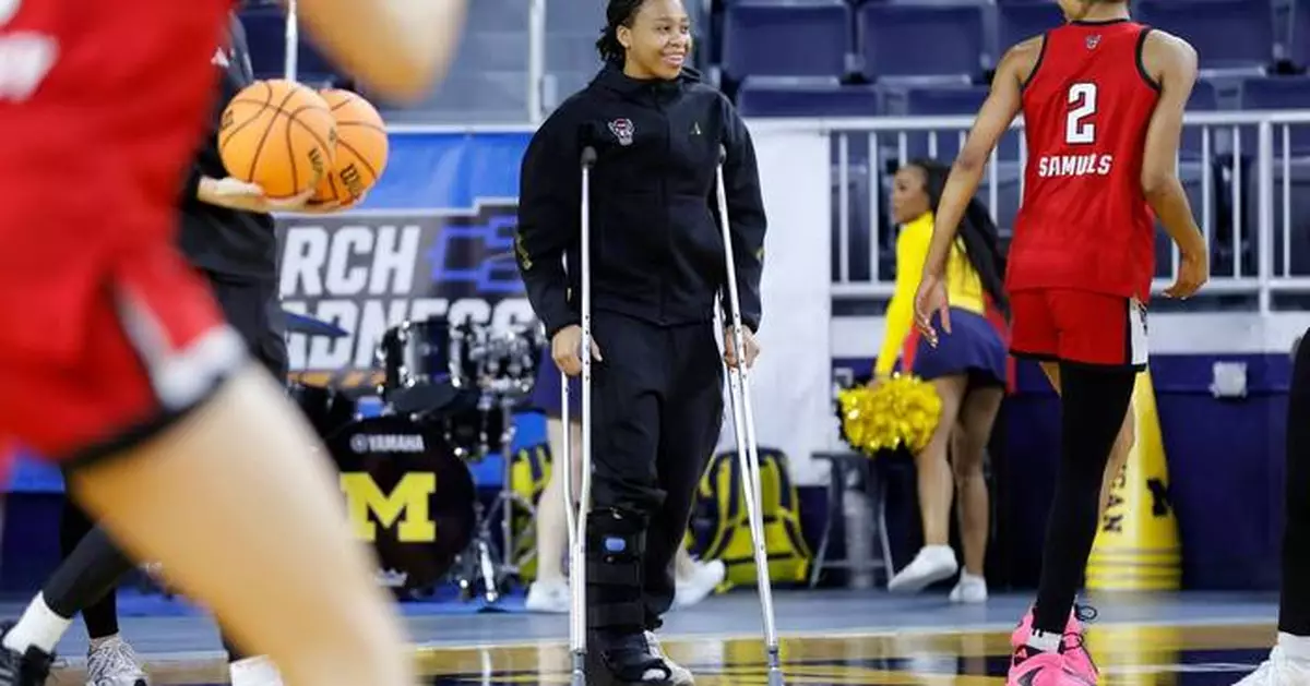 NC State missed All-ACC guard Zoe Brooks in 92-63 loss to Michigan in women's NCAA Tournament
