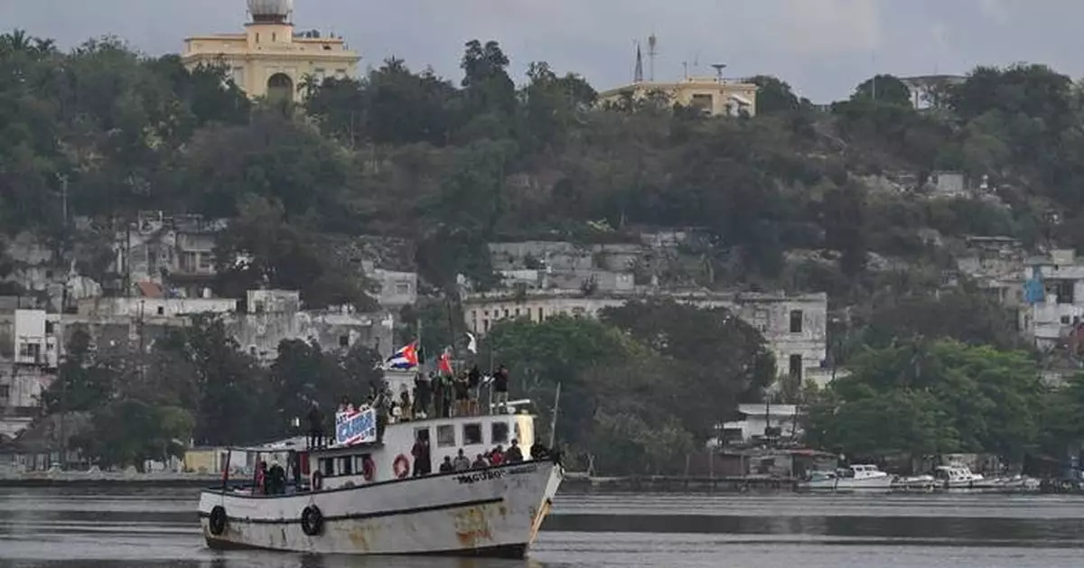 Cuba's president expresses concern over 2 missing aid sailboats headed to island