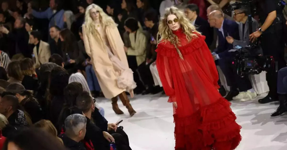 Oprah and Gayle King hobnob at Chloe's boho blouse-focused Paris fashion show