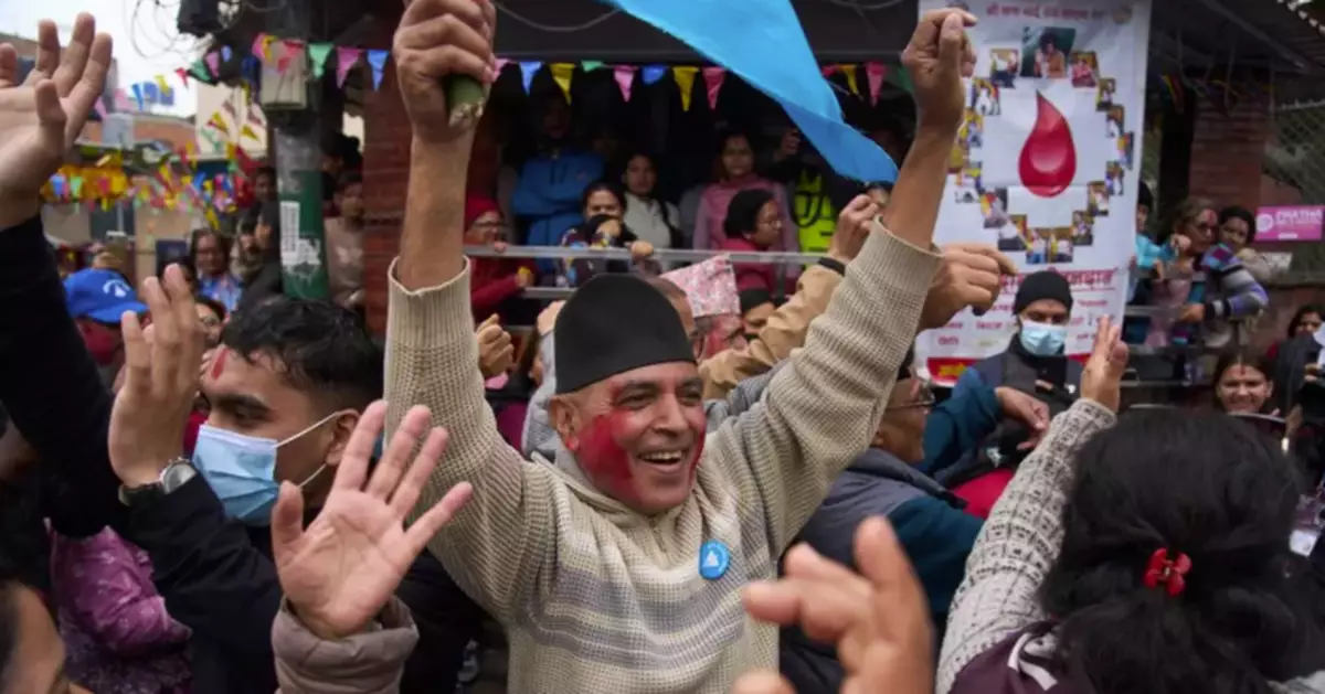 Ex-rapper's political party leads early results in Nepal's first election since 2025 youth revolt
